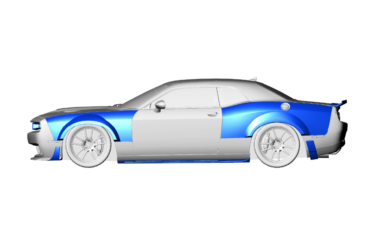 EDGE CUSTOMS Dodge Challenger R